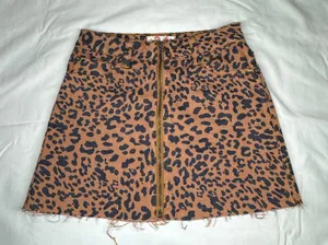 Free People Cheetah Skirt thumbnail 2