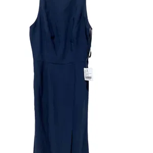 Dessy Collection Diamond Cutout Back Trumpet Gown‎ with Front Slit 3029 Size 4 thumbnail 5
