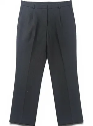 Pendleton Dress‎ Pants Womens 10 Gray Virgin Wool Made in USA Classic Trousers thumbnail 1