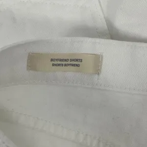 Universal Threads High Rise Cotton Boyfriend Shorts White Size 0 thumbnail 11