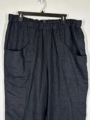 Quince 100% European Linen Tapered Ankle Pants Size XL thumbnail 6