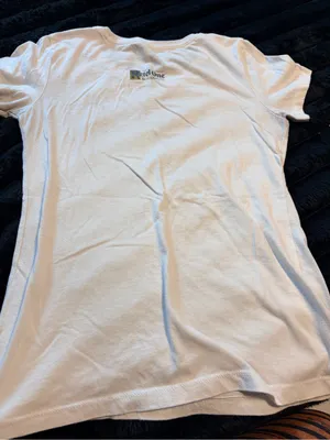 White 'Botanical Spritz' Graphic Tee Size M thumbnail 4