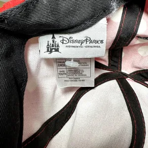 Disney Parks Baseball Hat Cap Minnie Mouse Ears Cotton Snap Back Polka Dot OS thumbnail 5