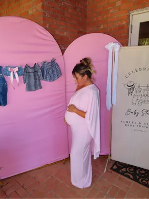 Club L LondonPink Maternity Dress thumbnail 4