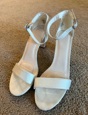 Lulus White Heels Ankle Strap thumbnail 1