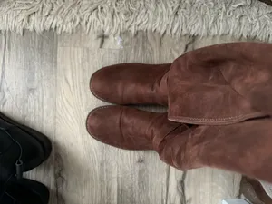 Knee high leather boots b52 Brown Size 10 thumbnail 4