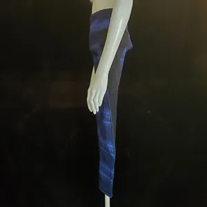 Alo Yoga Airbrush Capri Artic Royalty Blue & Black Leggings (S) thumbnail 5