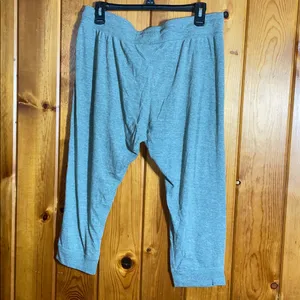 Nike green Capri Sweatpants size large lounge vintage pants sweatpants loose fit thumbnail 5