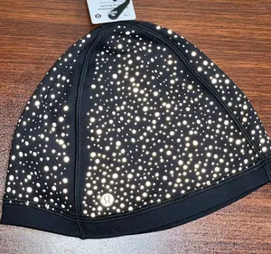 Lululemon new with tags reflective, running beanie women’s l/xl thumbnail 1