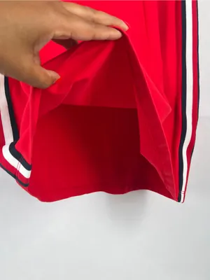 Tommy‎ Hilfiger Red Logo T-Shirt Dress Women’s Small Side Stripe Stretch Mini thumbnail 5