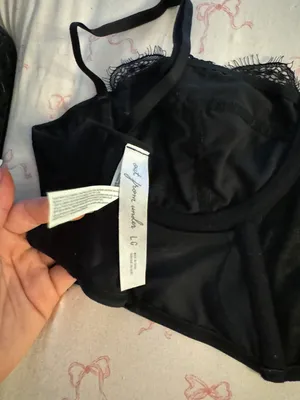 Urban Outfitters Cropped Lace Corset Top thumbnail 2