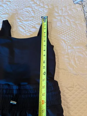 YPB sculptLUX Hybrid Flyaway Romper from Abercrombie & Fitch black women’s XS thumbnail 12
