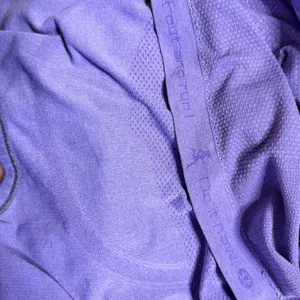 Lululemon Swiftly Tech Racerback Tank Top Purple Heathered Size 6 Seamless Slim thumbnail 5