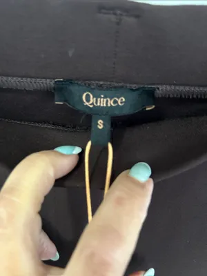 Quince Ultra Stretch Ponte Straight Leg Pants Espresso thumbnail 9