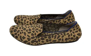 Rothy's The Loafer Retired Cheetah Pattern Brown Flats Size Women's 7.5 thumbnail 1