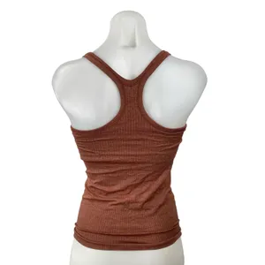 Lululemon Brown Sleeveless Scoop Neck Yoga Athletic Activewear Cami Tank Top 4 thumbnail 4