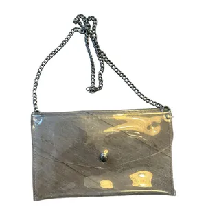 Transparent Clear Fold Chain Purse thumbnail 1