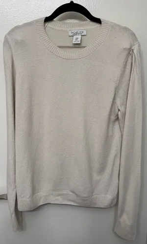 EUC Rachel Zoe Crewneck Sweater | Designer Casual Knit Pullover thumbnail 1