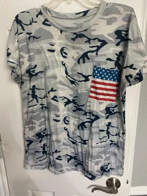 Camo top Gray Size XXL thumbnail 1