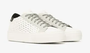 P448 Thea Overload Low Leather Trainers thumbnail 1