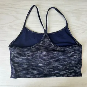 Offline by Aerie Space Dye Navy Tank Sports Bra Size Medium thumbnail 4