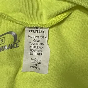 Performance Bike Bicycle Jersey Women’s Small Yellow Princess Logo Patch 3/4 Zip thumbnail 6