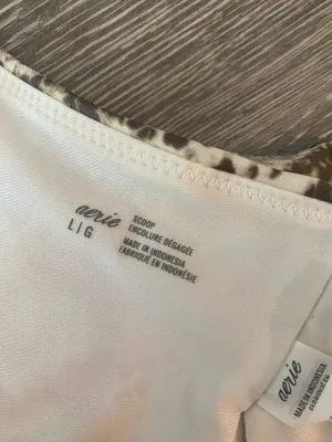 Aerie Snakeskin Swim Top thumbnail 3