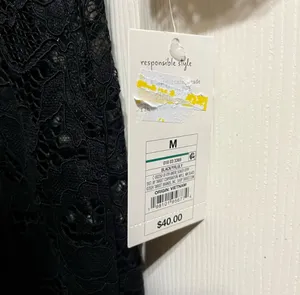 A New Day Black Lace Dress thumbnail 4
