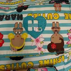 RARE Y2K Harajuku Lovers Gwen Stefani Sunshine Cutie Angel Pinup Girls Bag thumbnail 5