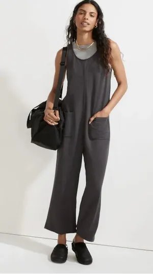 Madewell Superbrushed Pull-On Jumpsuit XXS thumbnail 1