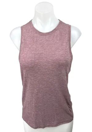 Lululemon Purple Knit Sleeveless Pullover Athletic Workout Gym Tank Top Size 4 thumbnail 1