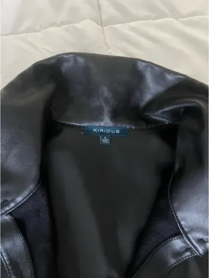 Kirious Black leather jacket thumbnail 3