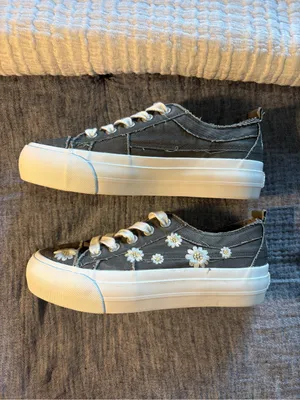 grey Blowfish Malibu Sadie-Sun Platform Sneaker size 7.5 thumbnail 3