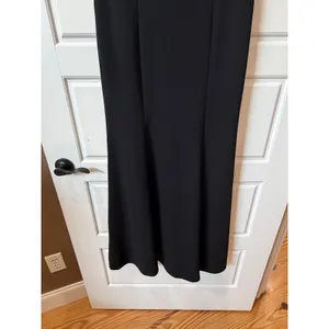 Marina Black Off Shoulder Mermaid Trumpet Gown Short Sleeve Medium Formal thumbnail 6