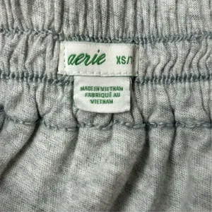 Aerie Women's XS Gray Tiered Ruffle Mini Skirt‎ thumbnail 6