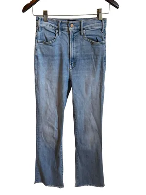 Mother - The Hustler Ankle Fray Jeans in High-Life 26 thumbnail 2