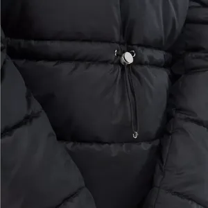 🆕 🌹🧥$495 Barbour Franchesca Winter Black Parka Jacket Puffer Coat UK 12 | US 8 thumbnail 8