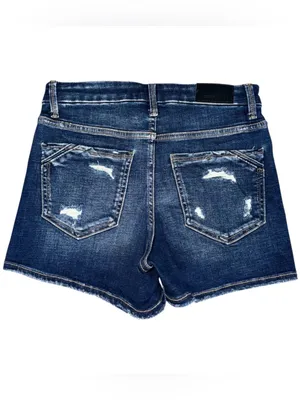 Buckle Black NWOT Fit No. 75 Stretch Jean Shorts 25 High Rise Distressed BBW1655 thumbnail 2