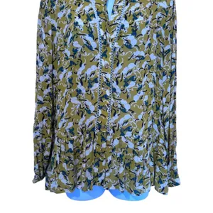 Anthropologie Maeve Janie Peasant‎ Rabbit Blouse Size 2 thumbnail 6