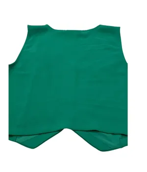 MELLODAY Women’s Small Green Vest thumbnail 3