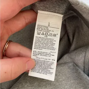 NEW Old Navy women’s cloud+ go-dry medium gray soft‎ stretch high waist leggings thumbnail 6