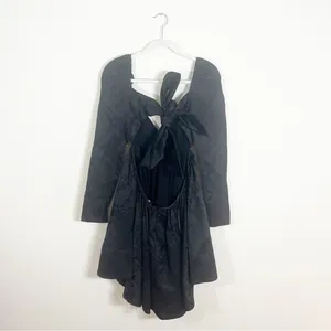 NWT Sau Lee Lena Dress Mini Black Size 6 thumbnail 4