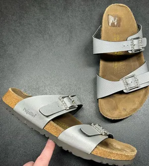Papillio Birkenstock Women’s Size 10 Arizona Flex Rhinestone Buckle Sandals thumbnail 1