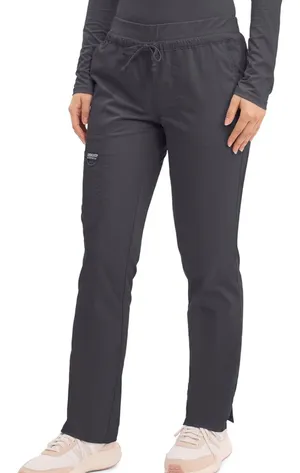 Cherokee Scrubs for Women Mid Rise Tapered Leg Drawstring Pant with 5 Pockets, Cargo Bottom with 2 Way Stretch Fabric thumbnail 1