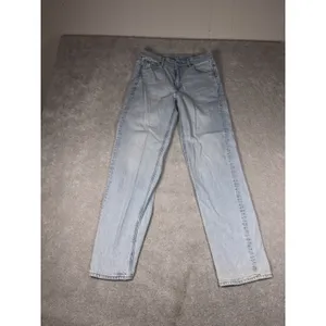 american eagle super high rise straight 10 long thumbnail 2