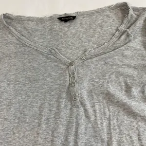 Massimo Dutti Long Sleeve Cool Distressed Look Basic thumbnail 5
