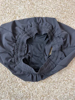 Lululemon Hotty Hot Shorts Black 3.5” Inseam Lined Run Gym Size 6 thumbnail 11