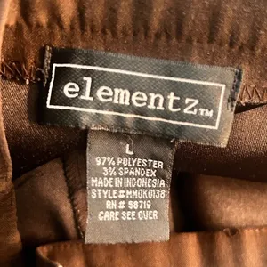 Elementz Maxi Skirt‎ Large Faux Suede Flowy Boho Career Casual Event Flare Lined thumbnail 5
