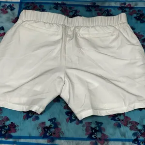 Tek Gear White High Waist shorts sz M thumbnail 2