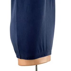 NEW Brandy Melville Women's Navy Blue High Waist Straight Midi Slip Skirt 24 thumbnail 3